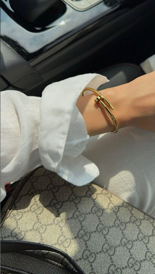 🔩 Gleya Bolt Cuff Bracelet 🔩