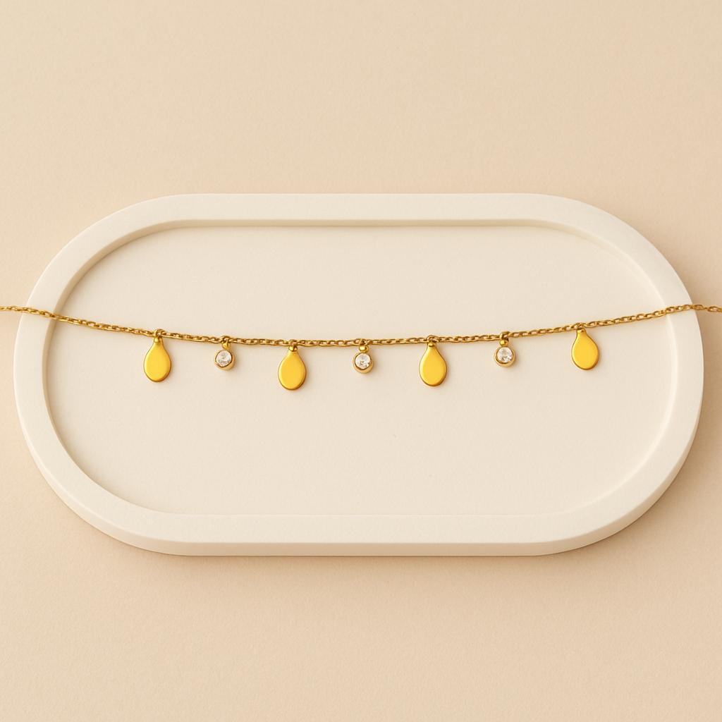Golden Dew Anklet ✨