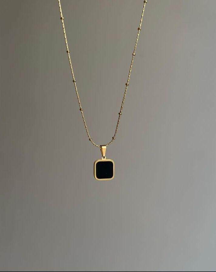Noir Charm Necklace