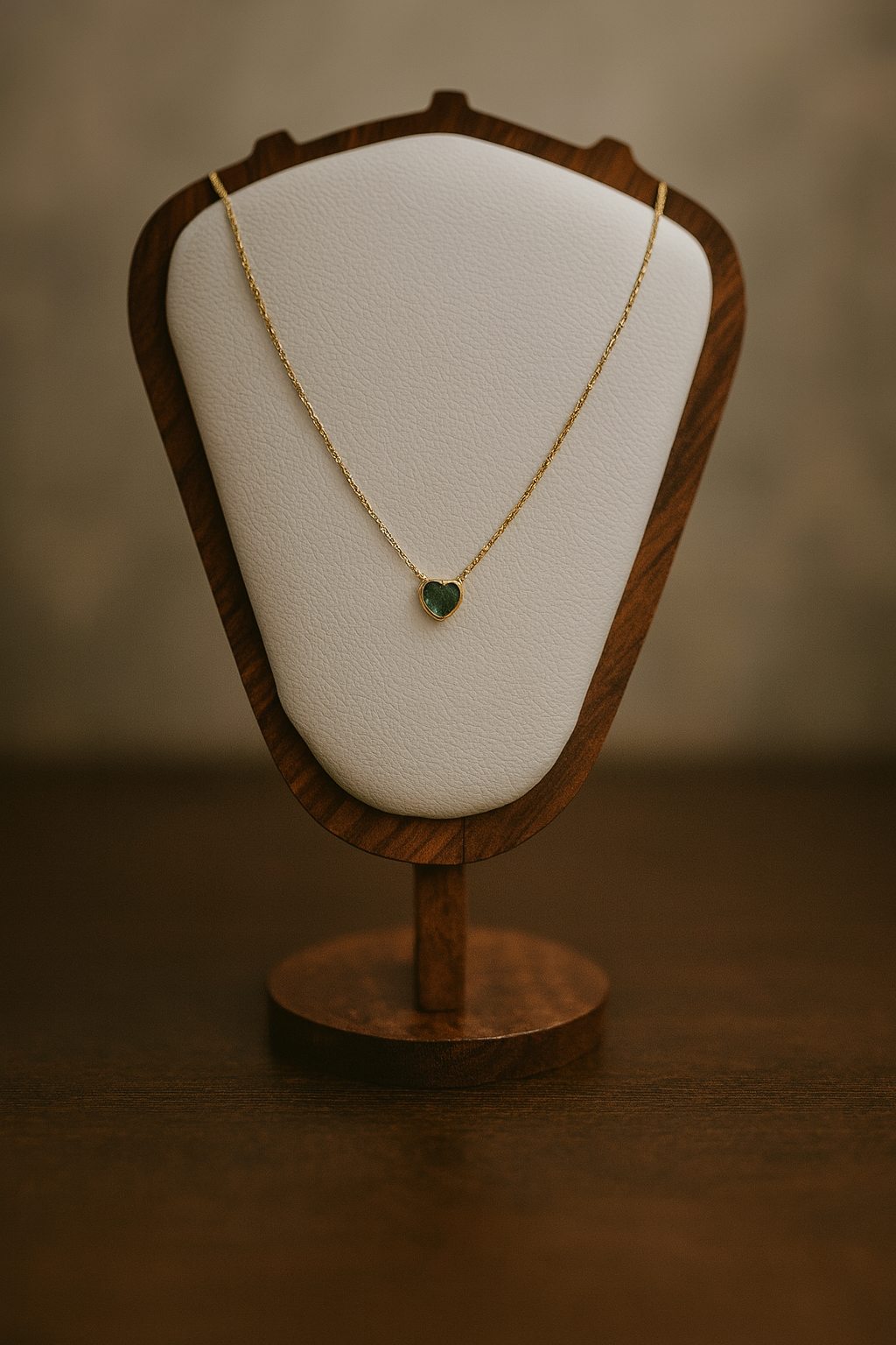 💚 Emerald Heart Necklace 💚