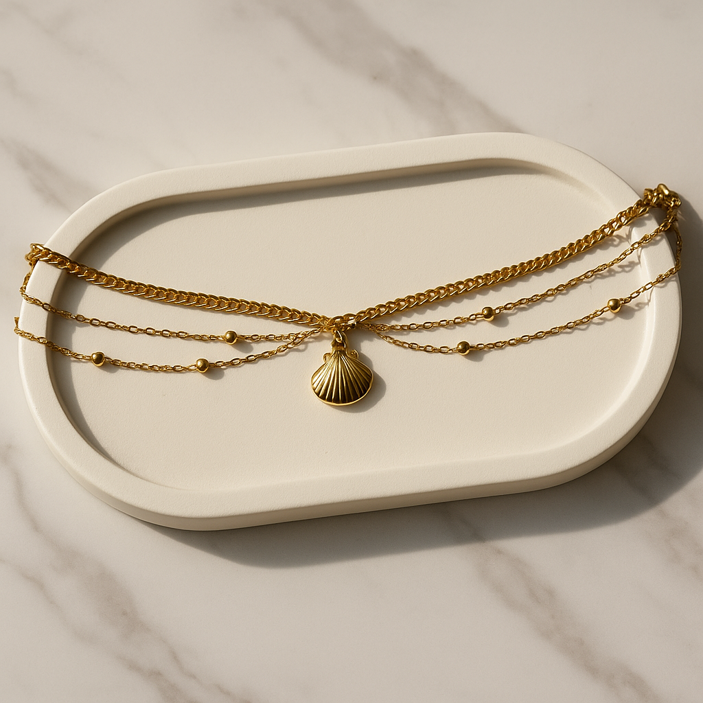 Shell Daze Anklet 🐚✨