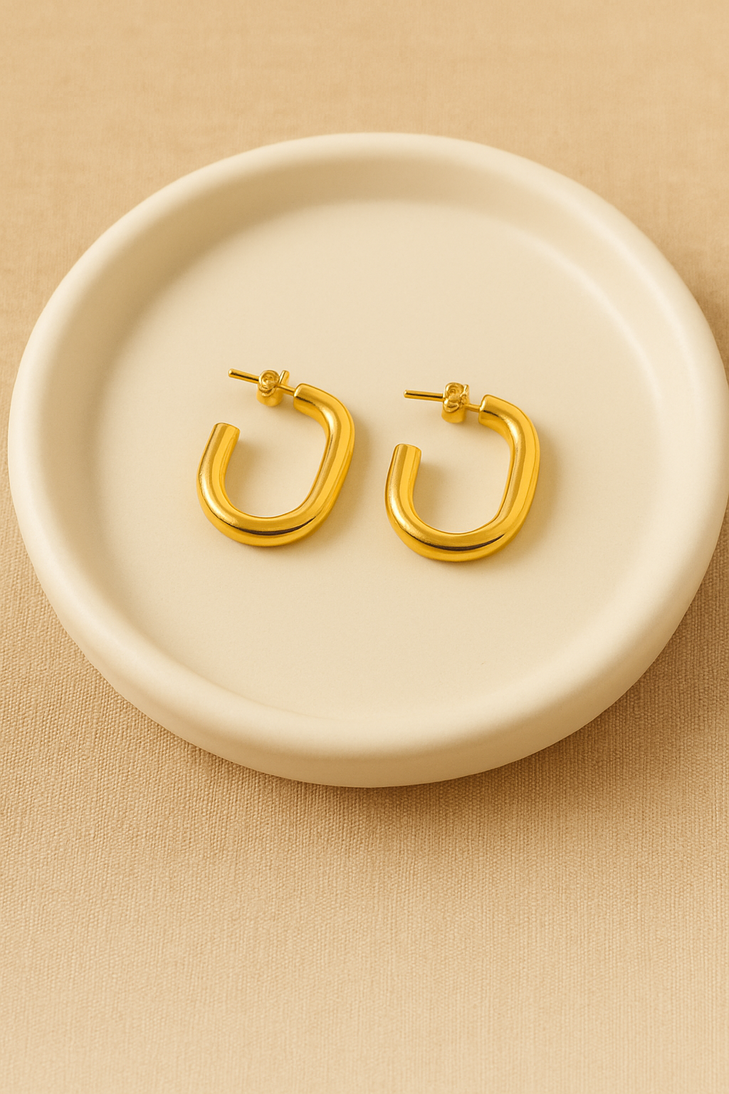 🍯 Gleya Luxe Geo Hoops 🍯