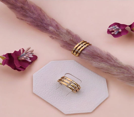 Crystal-Edge Layered Hoops