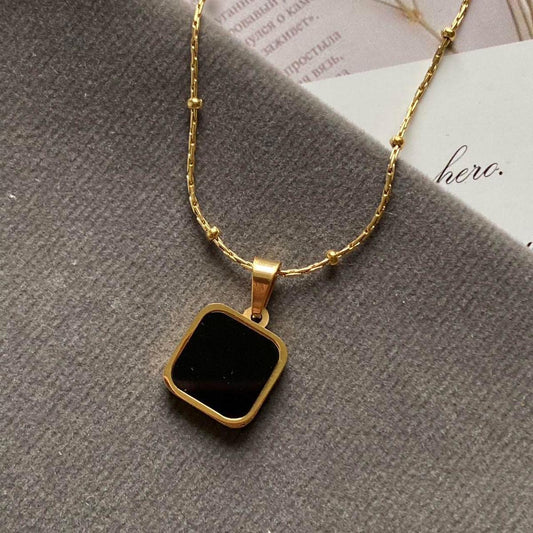 Noir Charm Necklace